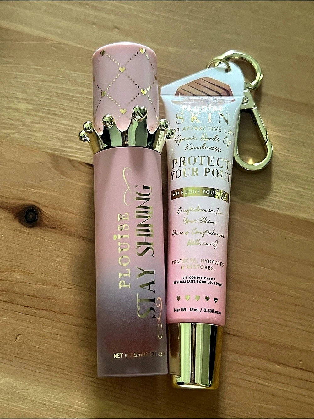 PLOUISE Bad B Energy Stay Shining Lip Oil and Protect Your Pout Lip Conditioner